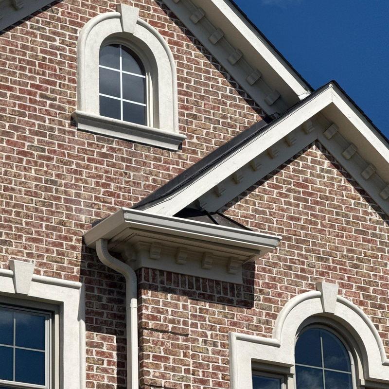 Roof shingles and flashing hail damage inspection