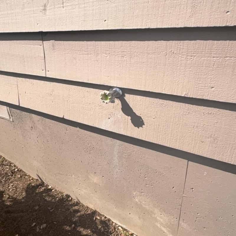 Frost free hose bib exterior wall mount replacement