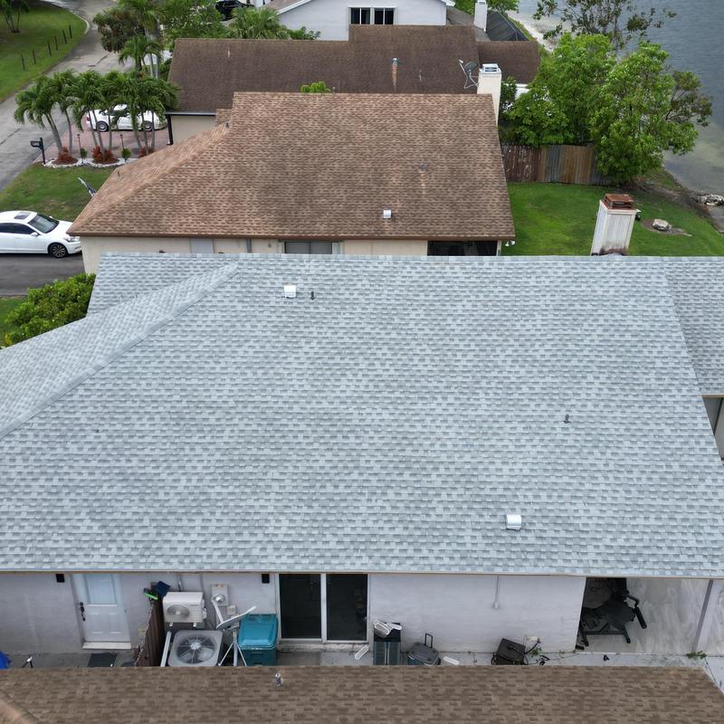 GAF Timberline HDZ Birchwood shingles on residential roof