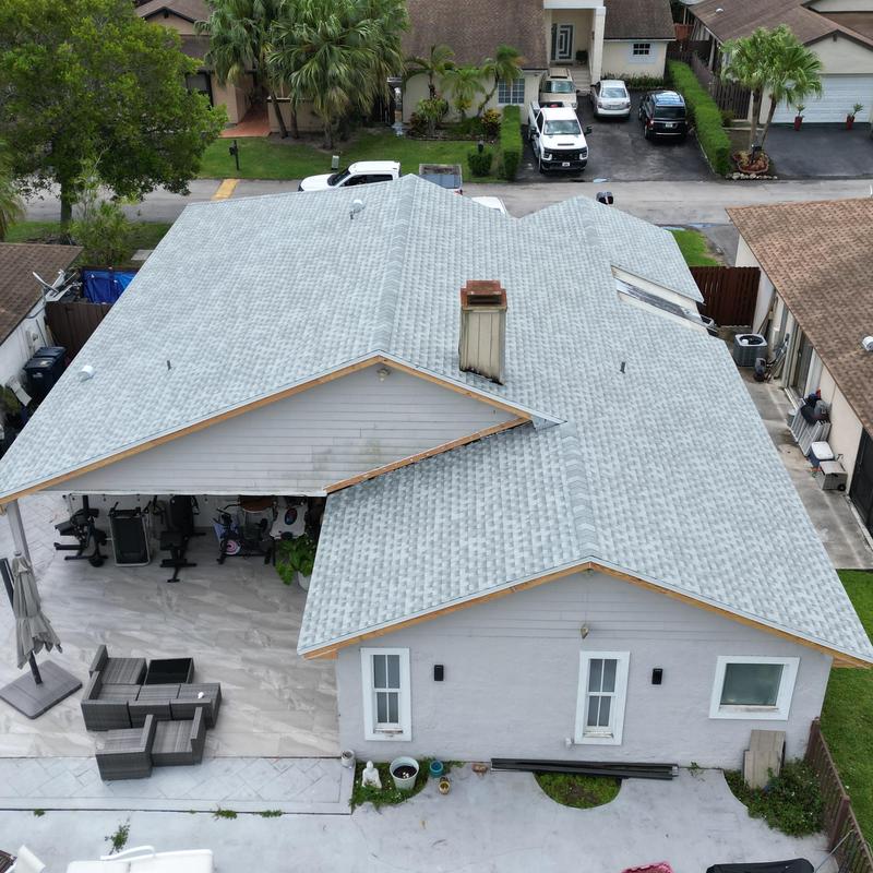 GAF Timberline HDZ Birchwood roof shingles installation