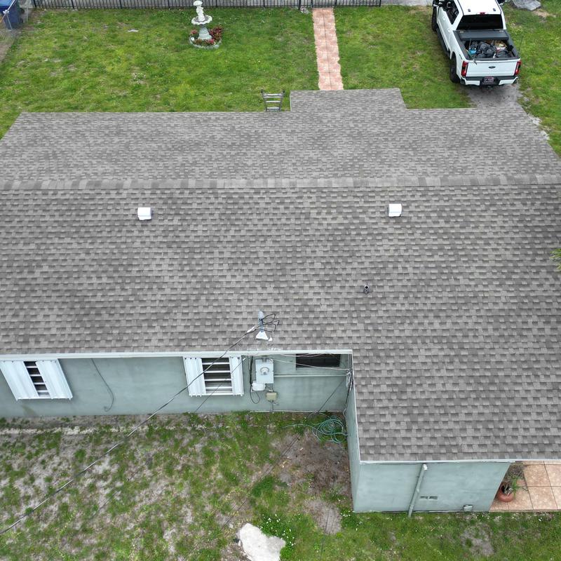 GAF Timberline HDZ Weatherwood shingle roof installation