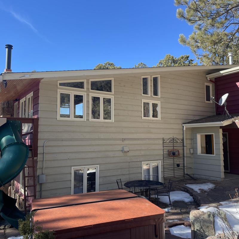 Asphalt shingle roof with new ice and water shield