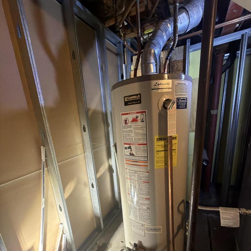 Bradford White Low Nox water heater installation