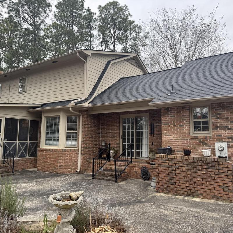 Certainteed Landmark Pro Moire Black shingle roof replacement