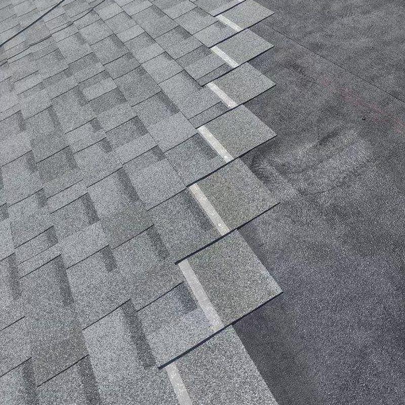 Owens Corning Duration shingles being installed on roof