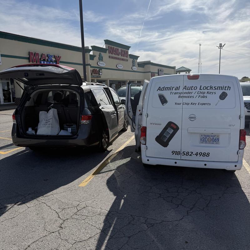 Honda Odyssey key and remote fob programming at van