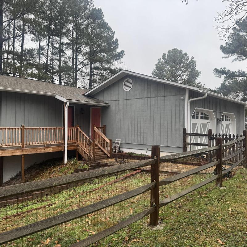 Asphalt shingle roof with minor damage in Clover SC