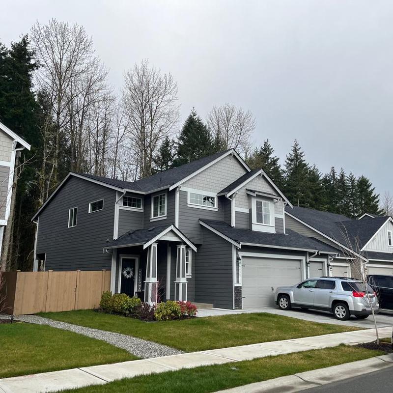 Asphalt shingle roof inspection on residential home