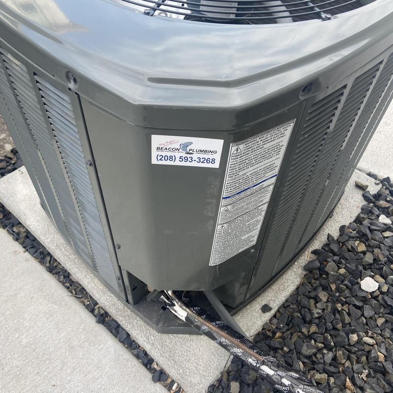 Air conditioning unit inspection with sealed electrical connections