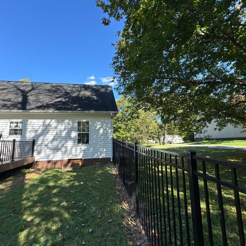 Asphalt shingle roof with hail damage inspection