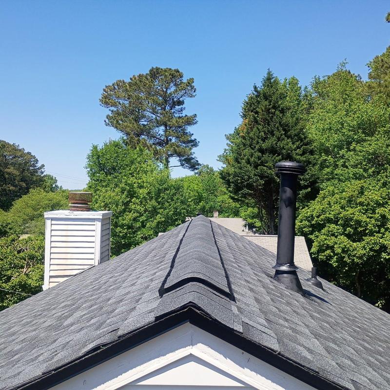 GAF Timberline HDZ shingle roof replacement in Alpharetta