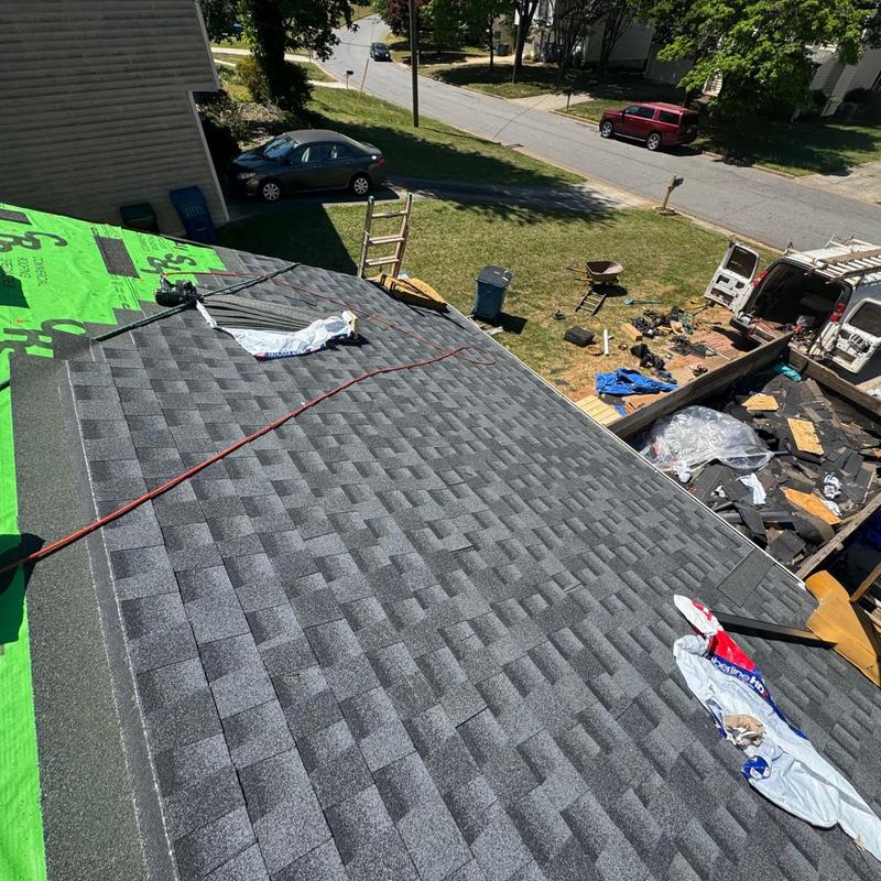 GAF Timberline HDZ architectural roof shingles installation