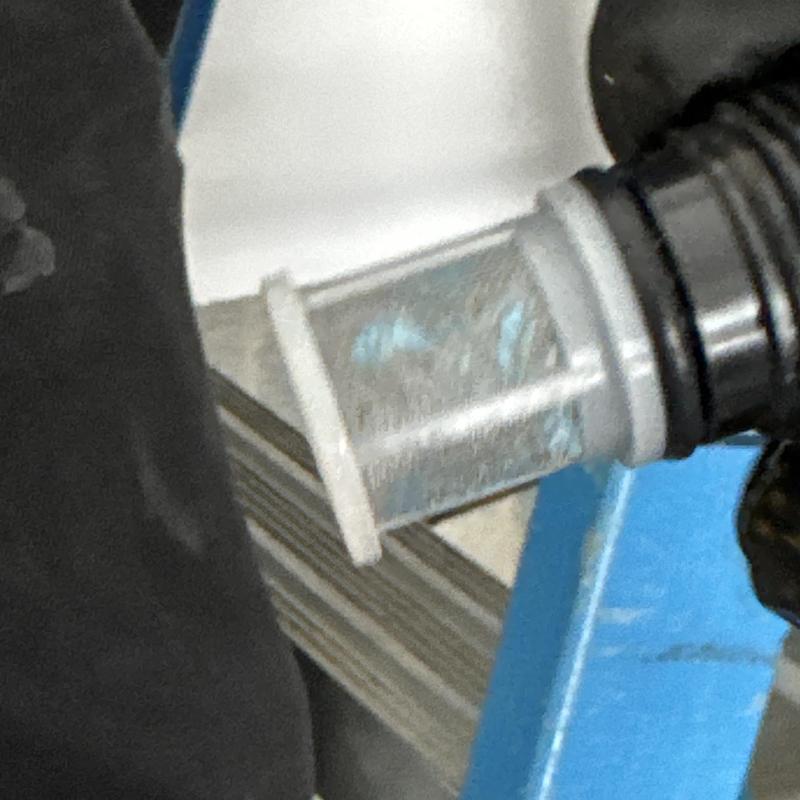 Rinnai tankless water heater flushing hose connection