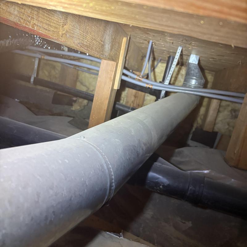 Polybutylene water lines replacement in crawl space