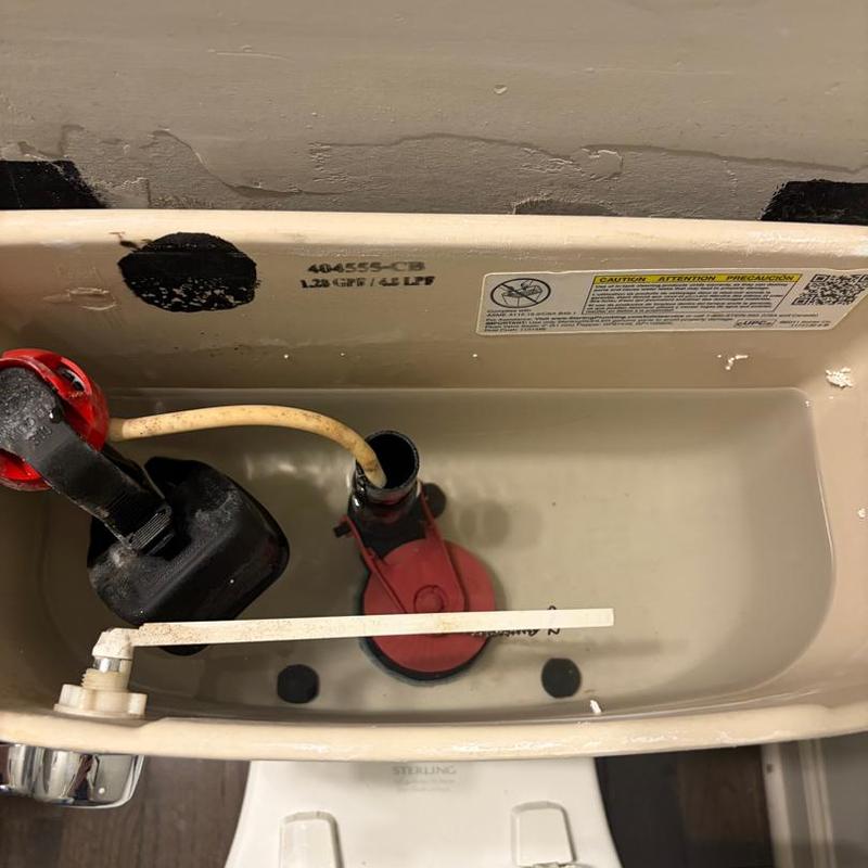 Toilet 2 inch flapper and fill valve adjustment