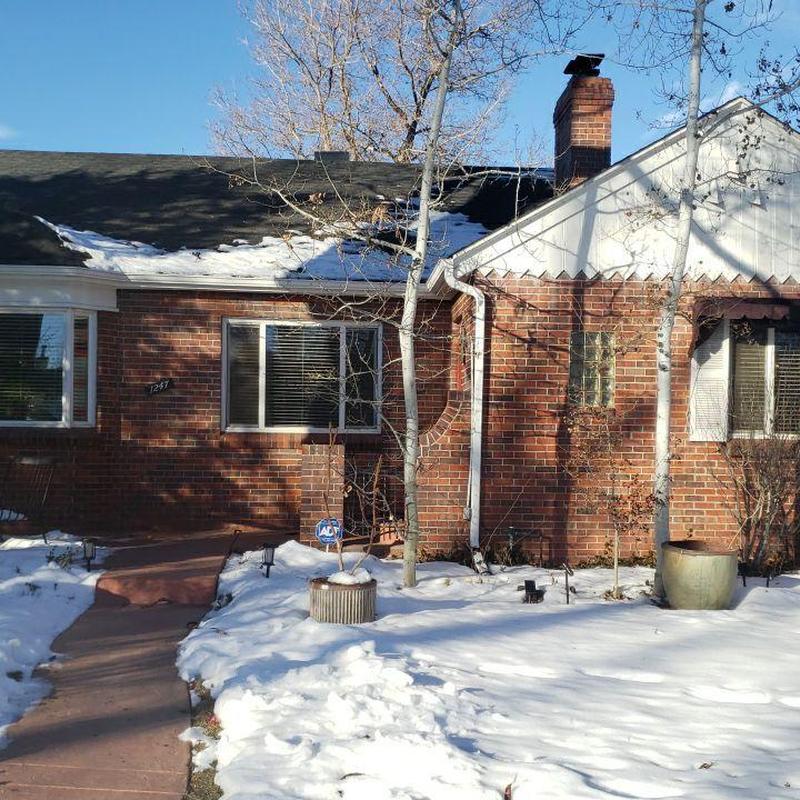 Shingle roof with pipe jack repairs and flashing fixes