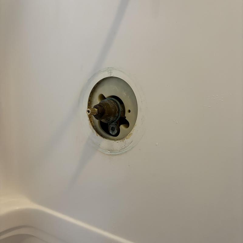 Shower valve stem with bonnet packing replacement