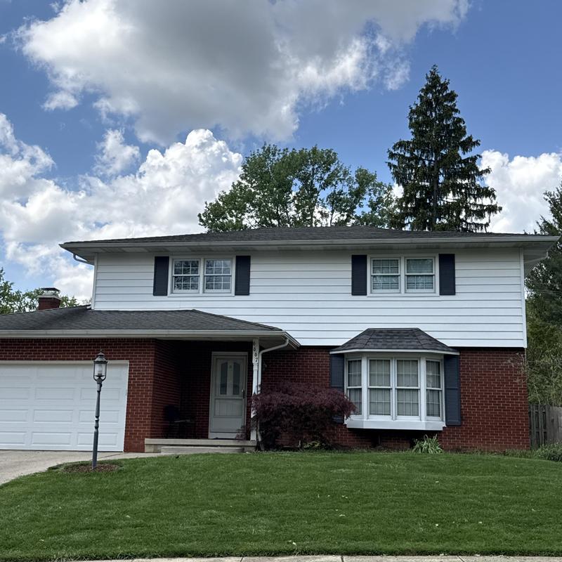 Asphalt shingle roof inspection for storm damage