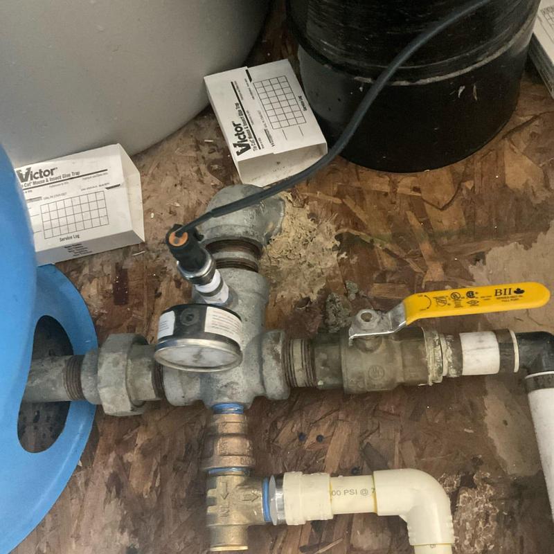 Well pressure relief valve and transducer installation