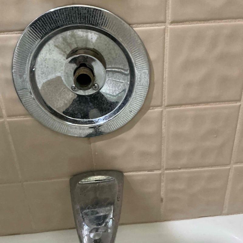 Moen 1200B cartridge housing and bathtub spout