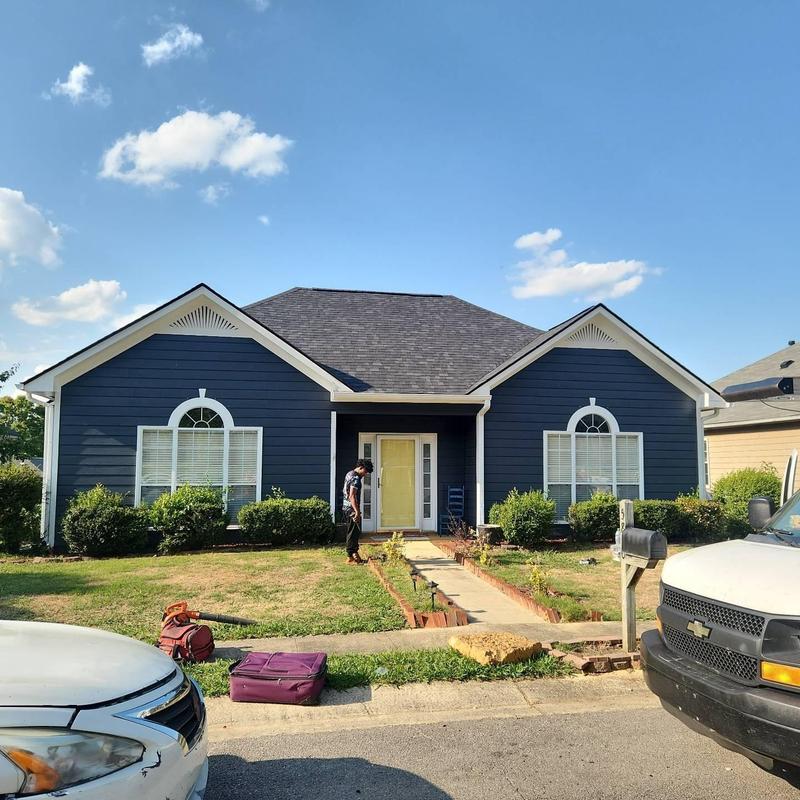 Owen's Corning Oakridge Onyx Black Shingle Roof replacement Owen's Corning Oakridge Onyx Black Shingle Roof replacement