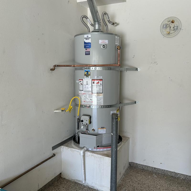 Bradford White 75-gallon natural gas water heater