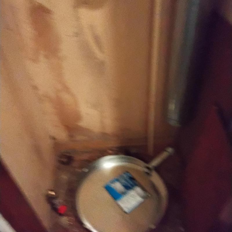 Gas water heater tank replacement with code upgrades