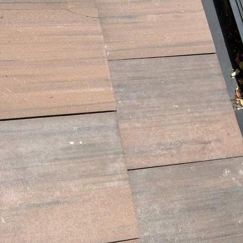 Concrete tile roof with new tile installation in Cape Coral