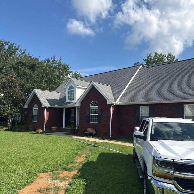 Roof shingles with hail damage inspection in Murfreesboro
