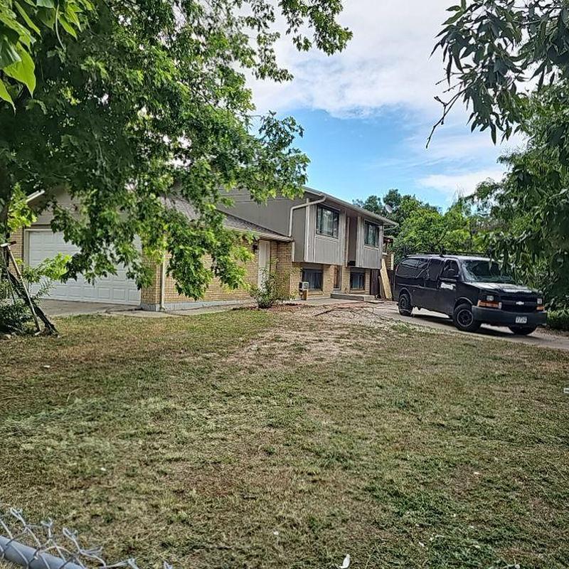 Shingle roof hail damage inspection on residential house Shingle roof hail damage inspection on residential house