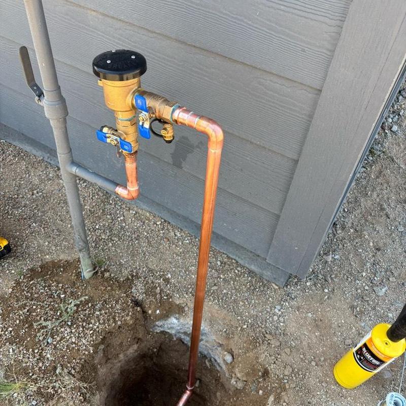 Zurn Wilkins pressure vacuum breaker installation