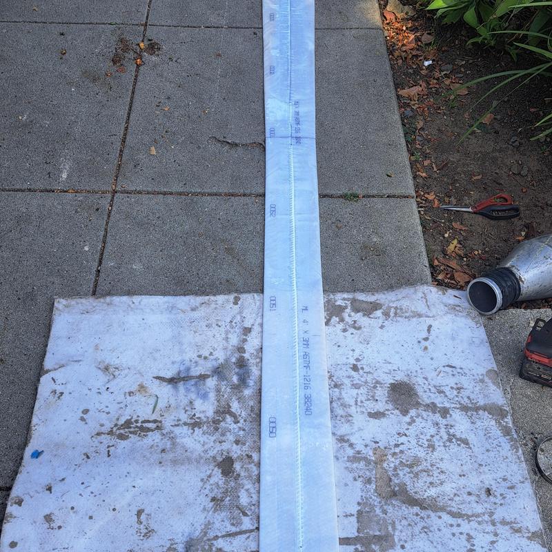 Permaliner pipe liner for clay lateral sewer installation