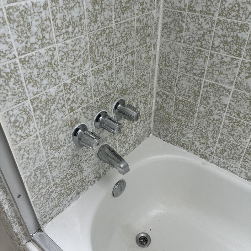 Three-handle shower faucet and diverter replacement