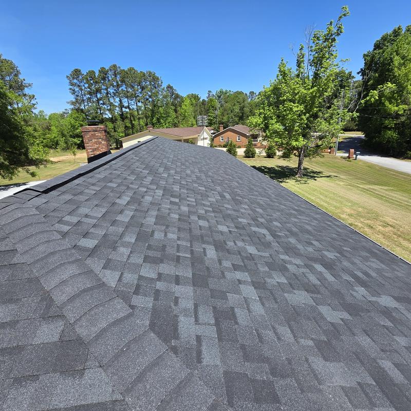 Owens Corning Onyx Black Architectural roof installation Owens Corning Onyx Black Architectural roof installation