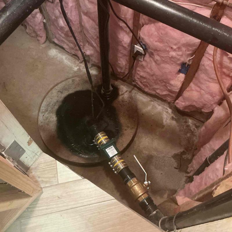 Liberty ProVore submersible grinder pump installation