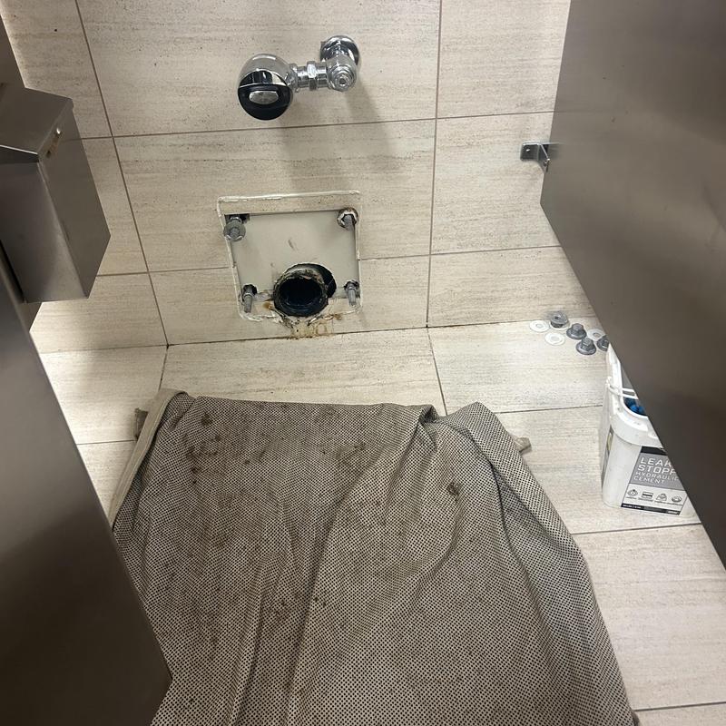 Toilet flange and water shutoff valve maintenance