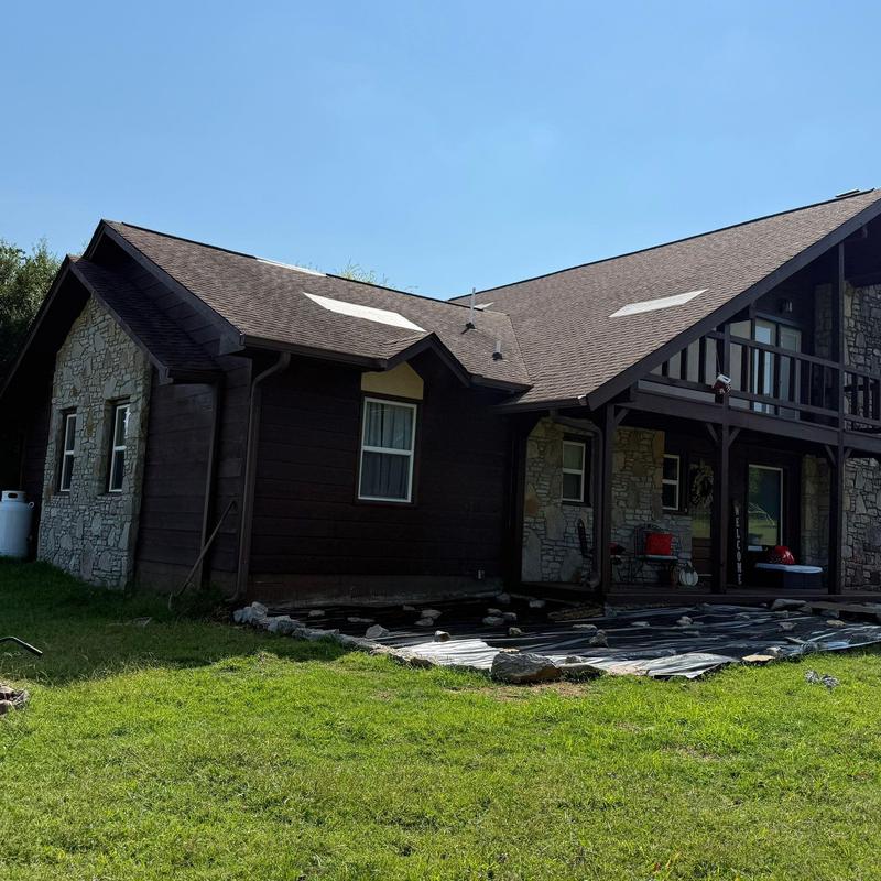 Shingle roof with hail damage inspection, Hermitage TN
