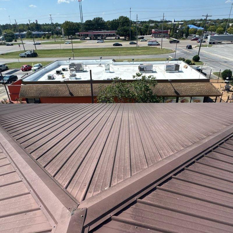 Metal standing seam roof panel installation overview