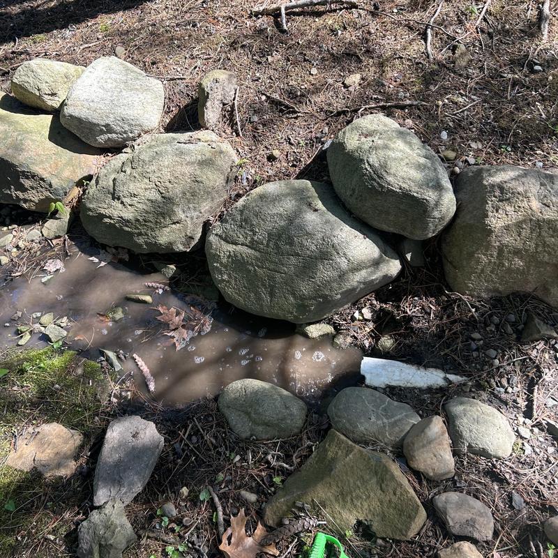 Drain line jetting clearing muddy water obstruction outdoors Drain line jetting clearing muddy water obstruction outdoors