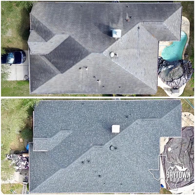 Owens Corning Duration Onyx Black roof replacement top view