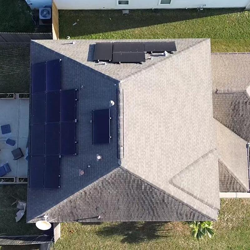 Solar panels removal on Owens Corning Oakridge roof