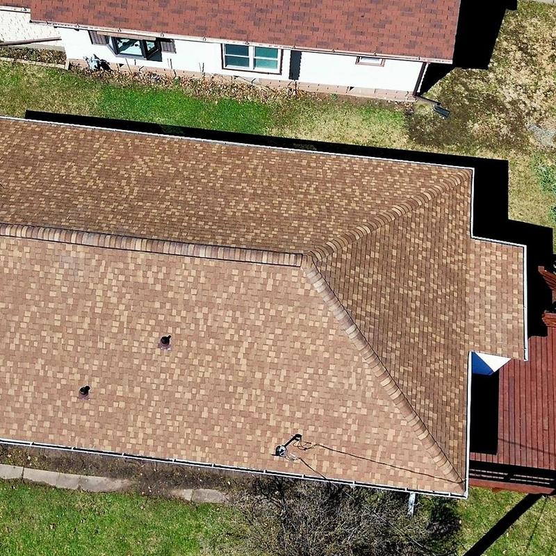 CertainTeed Landmark shingle roof in Resawn Shake color