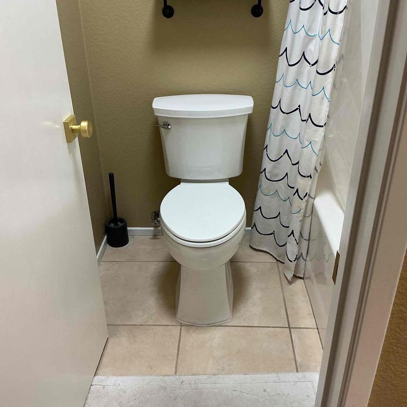 Toilet flange bolts replacement and new bolt installation
