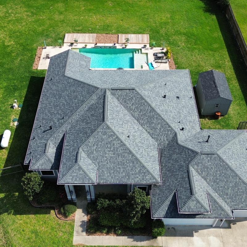 Owens Corning Duration Estate Grey roof replacement