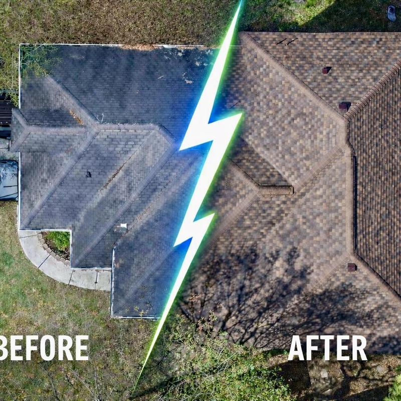 Owens Corning Duration roof before and after installation