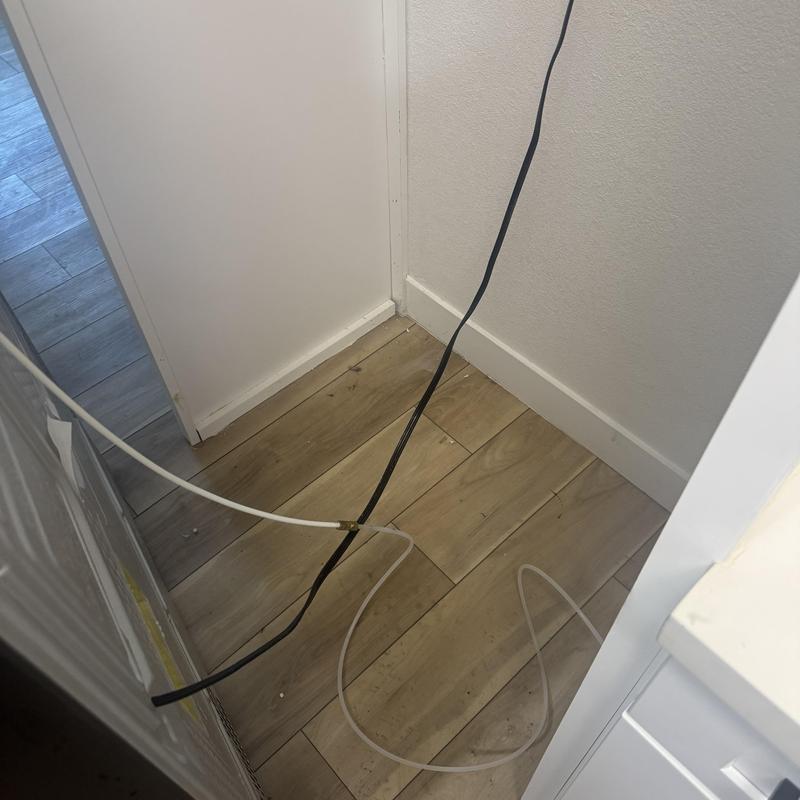 Fridge waterline replacement with leak repair in Phoenix Fridge waterline replacement with leak repair in Phoenix