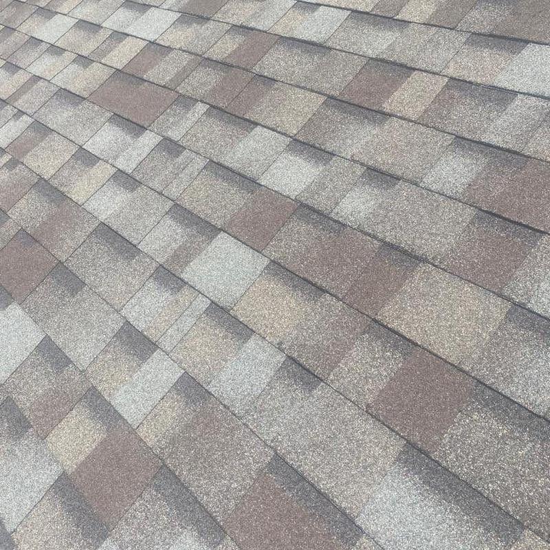 Asphalt shingle roof with patch repair in Fort Myers