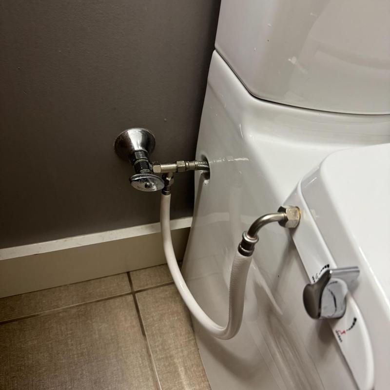 Toilet fill valve and angle stop installation