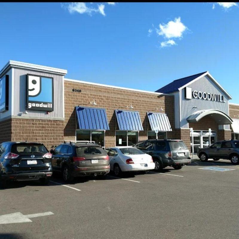 TPO roofing seams inspected at Goodwill building exterior