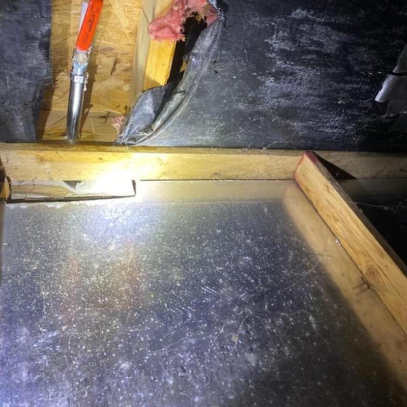 Burst hose bib replacement with frost-free valve installation